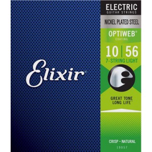 Elixir Optiweb Light 7-String 010-56