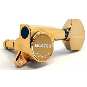 Gotoh SG381 6x1 Gold Lock Left Side