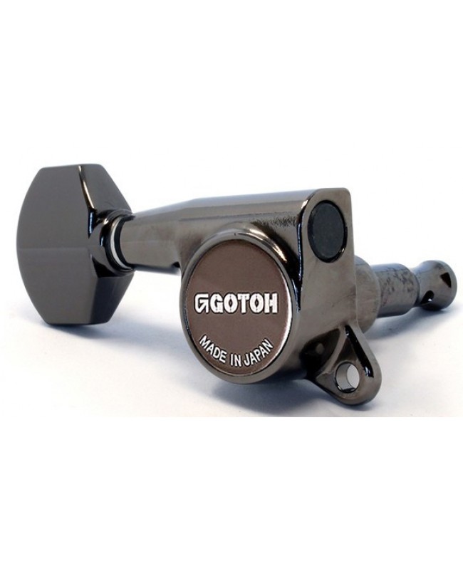 Gotoh SG381 Cosmo Black Right Side Single Tuner