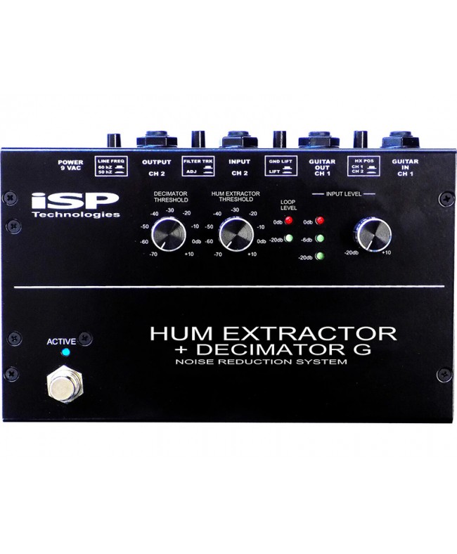 ISP Technologies Hum Extractor + Decimator G Pedal - Noise Gate MISCELLANEOUS