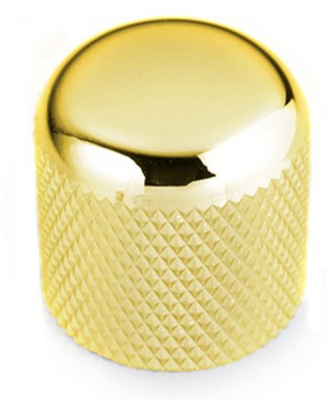 Gotoh Dome Knob Metal Gold 18x18 KNOBS