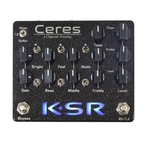 KSR Amplification Ceres - 3 Channel Preamp Pedal