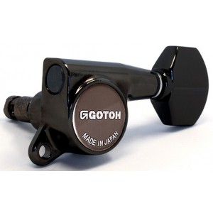Gotoh SG381 6x1 Black Lock Left Side