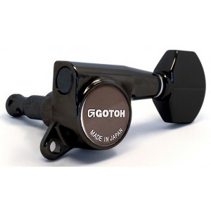 Gotoh SG381 Black Left Side Single Tuner