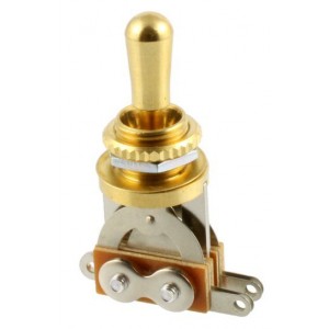 Toggle Switch 3-Way Japan Gold Short