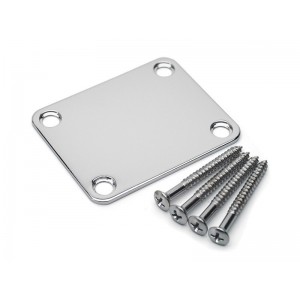 All Parts Neck Plate Chrome