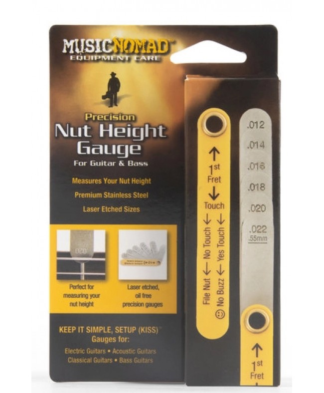 Γυαλιστικα Καθαριστικα - MusicNomad Precision Nut Rod Height Gauge MN601 ΓΥΑΛΙΣΤΙΚΑ - ΚΑΘΑΡΙΣΤΙΚΑ