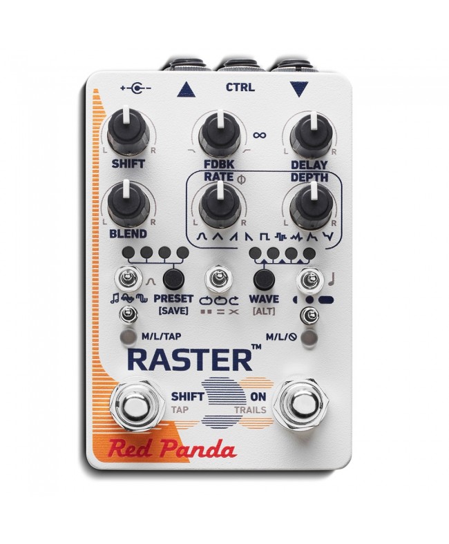 Red Panda Raster 2 - Digital Delay / Pitch Shifting DELAY / ECHO