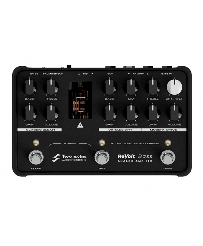 Two Notes Audio Engineering ReVolt Bass - Analog Amp Sim PREAMPS