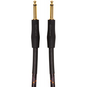 Roland Instrument Cable Gold Series 1/4" TS Straight - 1/4" TS Straight 4.5m
