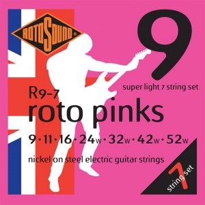 Rotosound Roto Pinks 009-052 7string (R09-7)