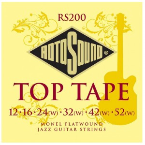 Rotosound Top Tape Flatwound 012-52 (RS200)