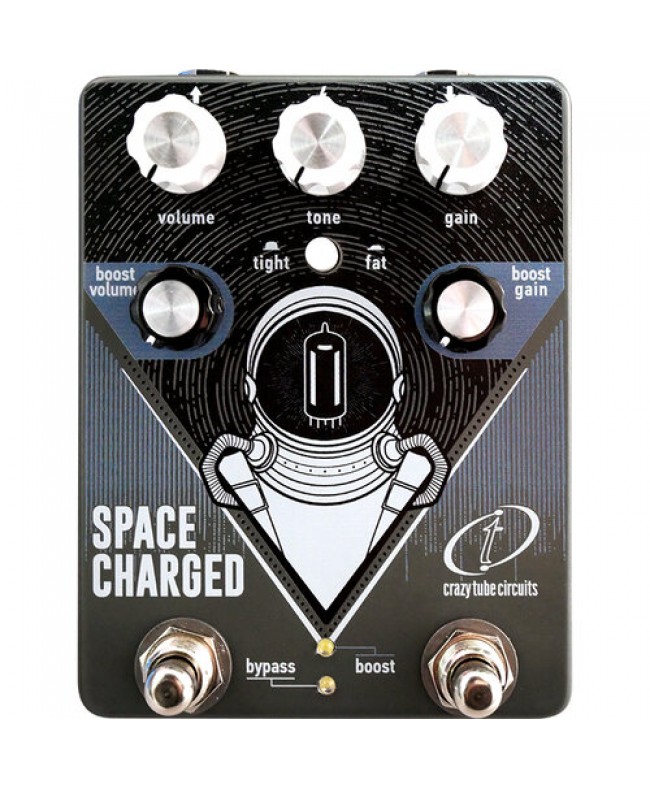 Crazy Tube Circuits Space Charged V2- Tube Overdrive DRIVE