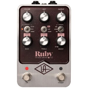 Universal Audio UAFX Ruby '63 Top Boost