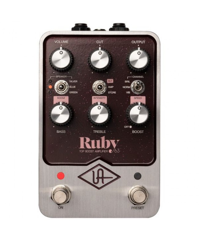 Universal Audio UAFX Ruby '63 Top Boost Amplifier MISCELLANEOUS