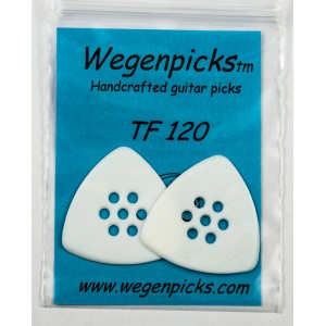 Wegen Triangular Pick TF-120 White