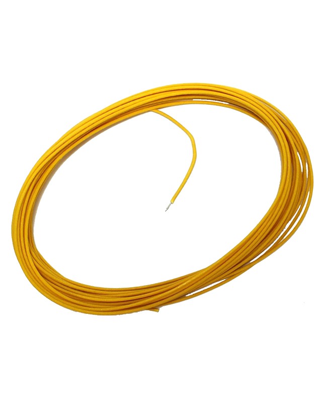 Cloth Wire Vintage Style Yellow 5m ΔΙΑΦΟΡΑ ΗΛΕΚΤΡΟΝΙΚΑ